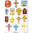 Stickers - Easter Crosses